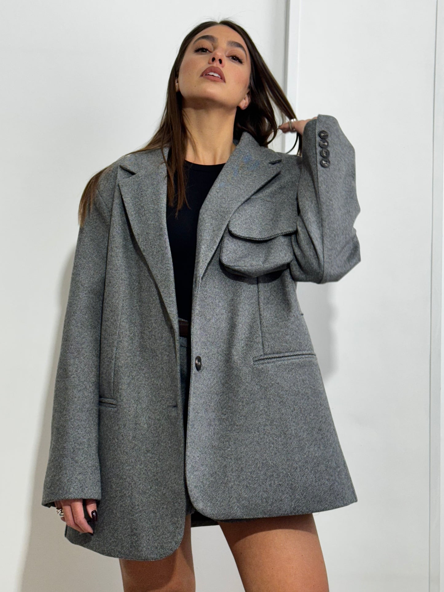 Grey Shelter Jacket - Rifugio grigio