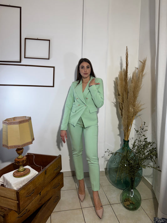 Completo Doppiopetto, menta