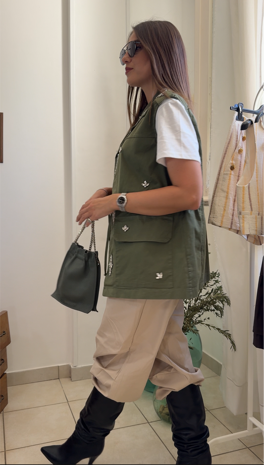 Gilet Army Kiss